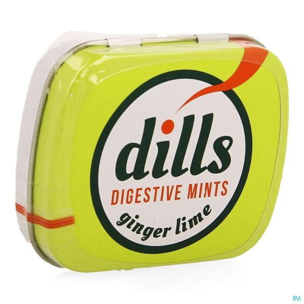 Dills Digestive Ginger & Lime Mints S/s