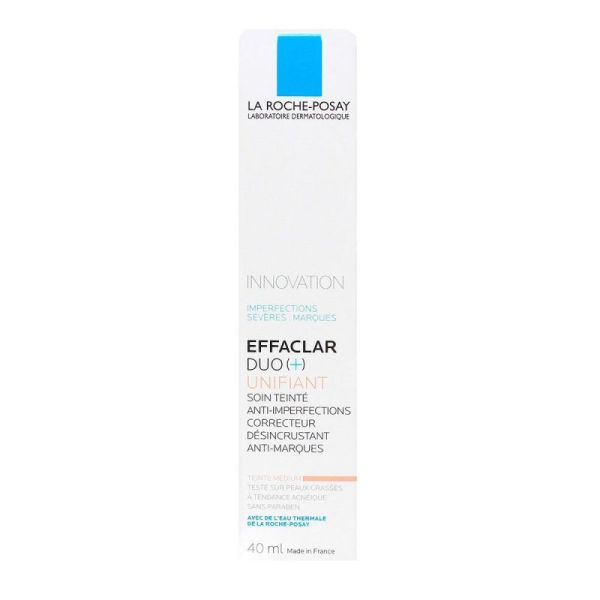 La Roche Posay Effaclar duo + Unifiant Teinté Médium 40ml