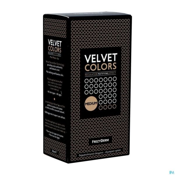 Frezyderm Make Up Velvet Color Medium 30ml