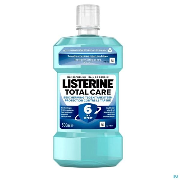 Listerine Total Care Protection A/tartre 500ml