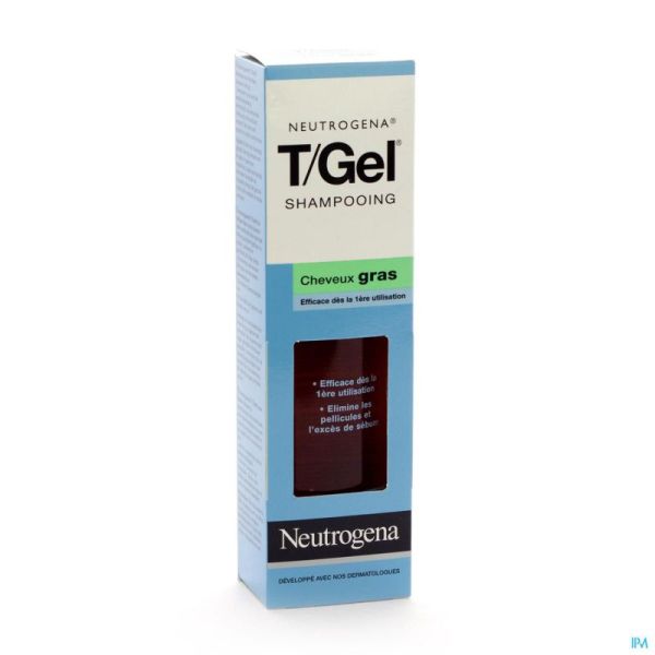Neutrogena T/gel Shampooing Cheveux Normaux à Gras 250ml