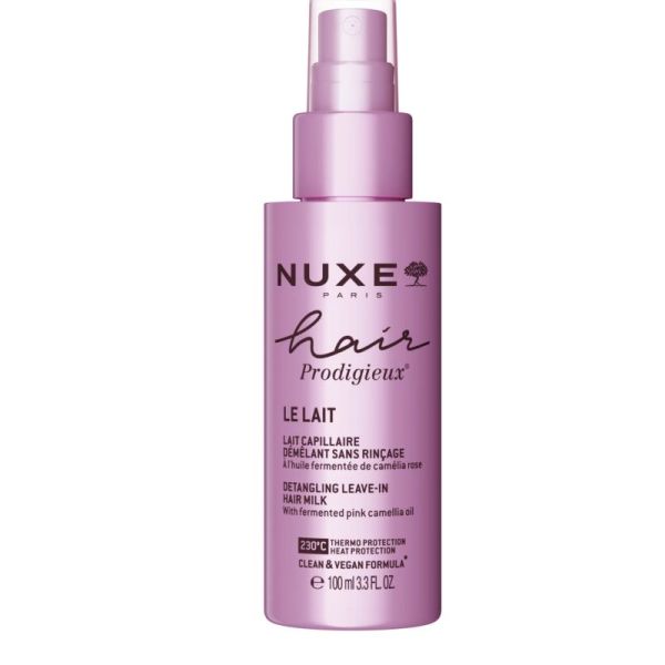 Nuxe Hair Prodigieux Le Lait Capillaire Démêlant Spray Sans Rincage 100ml Prix Permanent