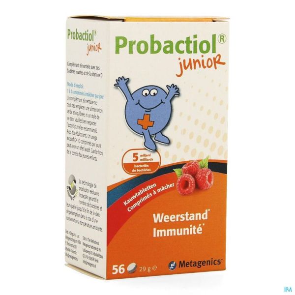 Probactiol Junior Comprimés Croq 56  24581 Metagenics