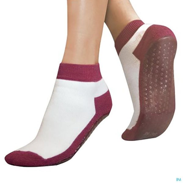 Suprima 4820 Chausette Antiglissant Bordeaux 35/38