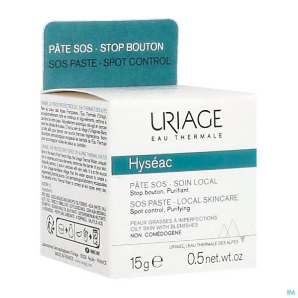 Uriage Hyseac Sos Pâte 15 Ml