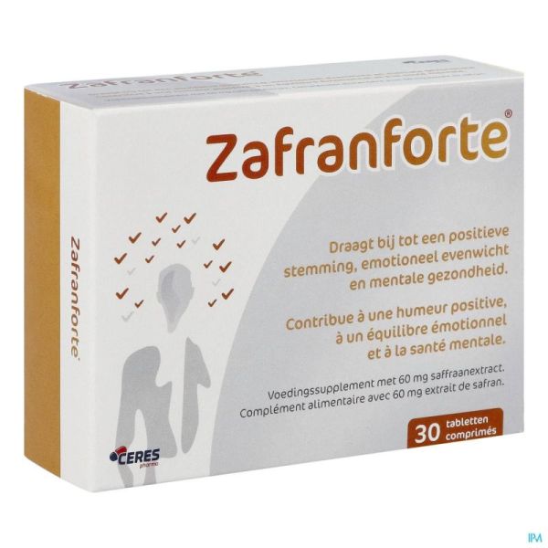 Zafranforte 30 Comprimés