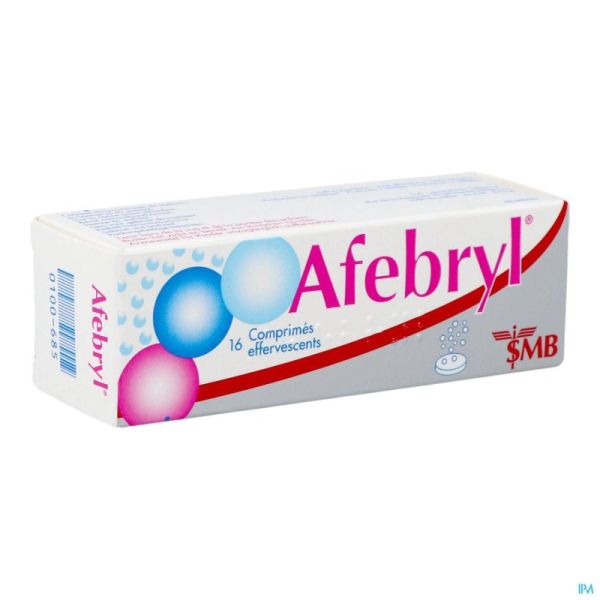 Afebryl 16 Comprimés Effervescents