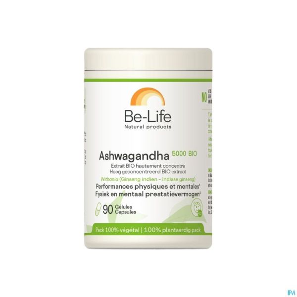 Ashwagandha 5000 Bio Gélules 90