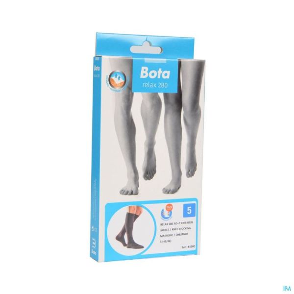 Bota Relax Bas De Genou 280 Marrone T5 1