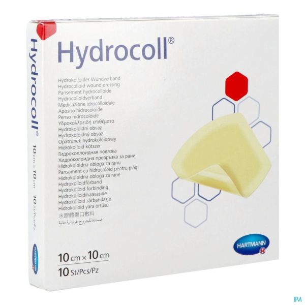 Hartmann Hydrocoll 10x10cm 9007442 10 Pièces