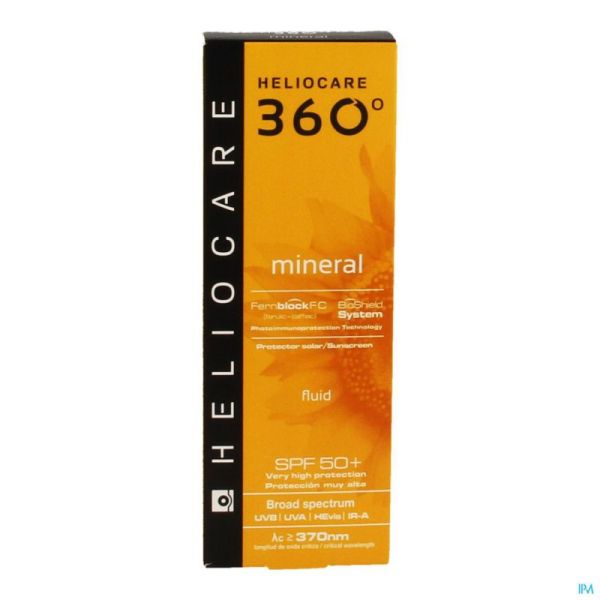 Heliocare 360° Minéral Spf50+ 50 Ml