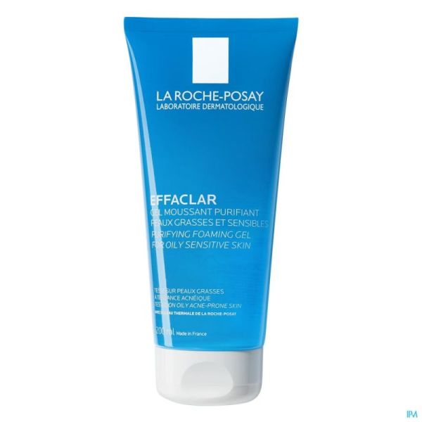 La Roche Posay Effaclar Gel Moussant Peaux Grasses 200ml