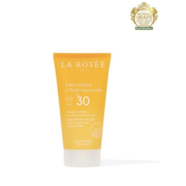 La Rosée Lait Solaire à l'Huile d'Abricot Ip30 150ml