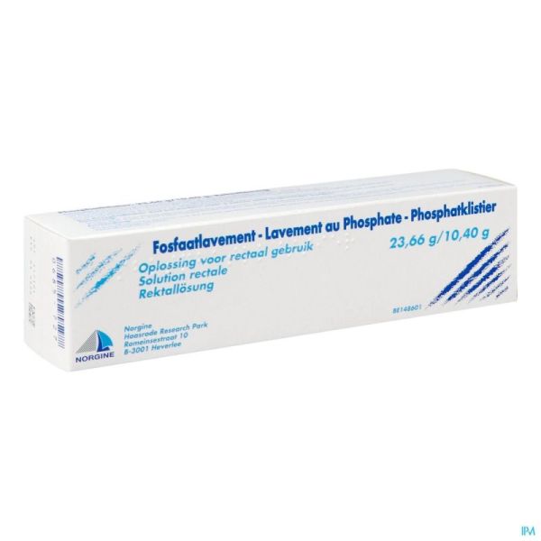 Norgine Lavement Au Phosphate 130 Ml