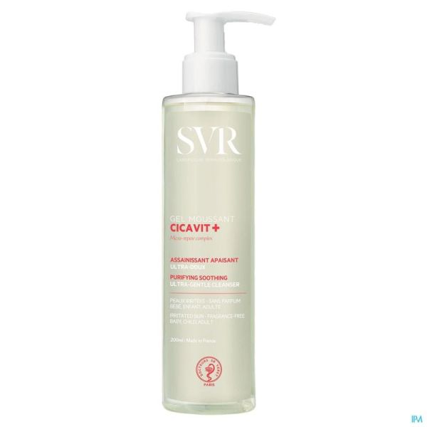 SVR Cicavit+ Gel Moussant 200ml