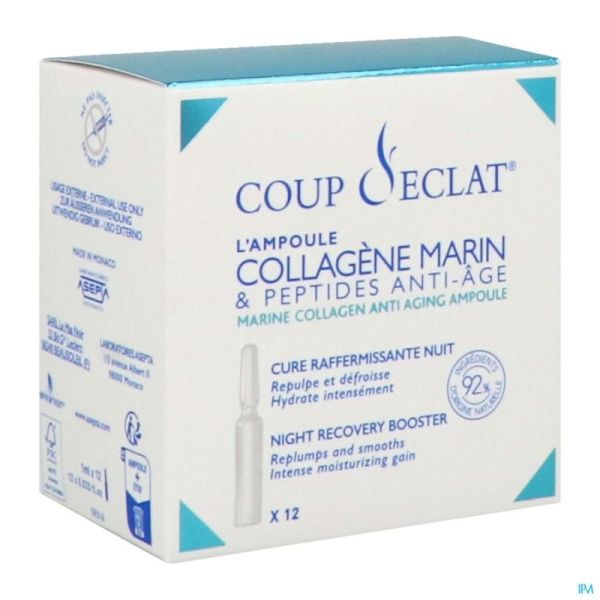 Coup D'eclat Collagen Marin Energ. Aa Ampoules 12x1ml