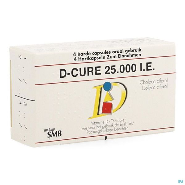 D Cure 25000ui Gélules 4