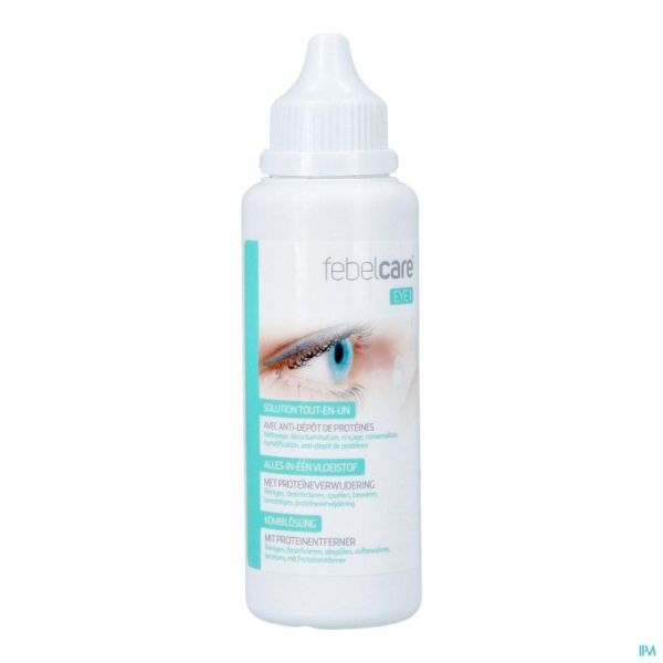 Febelcare Eye 1 Solution Lentilles Tout En Un 100ml