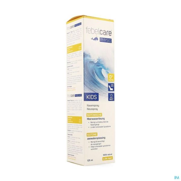 Febelcare Physio Spray Isotonique Kids 125ml