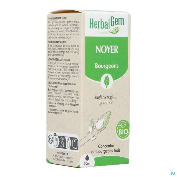 Herbalgem Noyer Bio 30ml