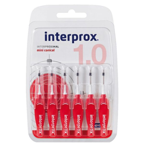 Interprox Interproximal Mini Conical Rouge 2-4mm