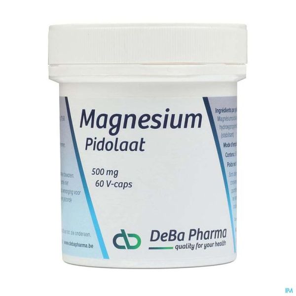 Magnesiumpidolate Deba 60 V-gélules 500 Mg
