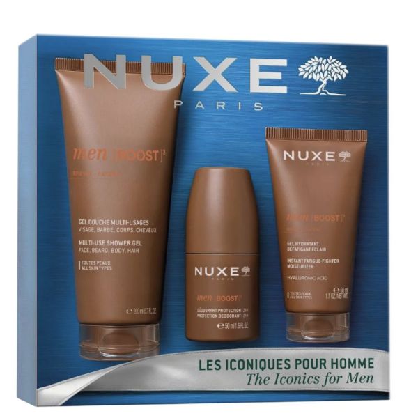Nuxe  Kerstset Men [BOOST]³ De Iconische Producten voor Mannen