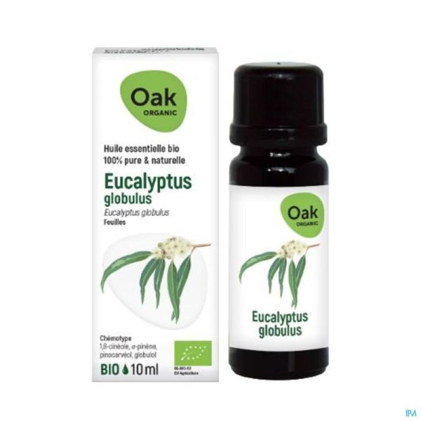 Oak Huile Essentielle d'Eucalyptus Globulus 10ml Bio
