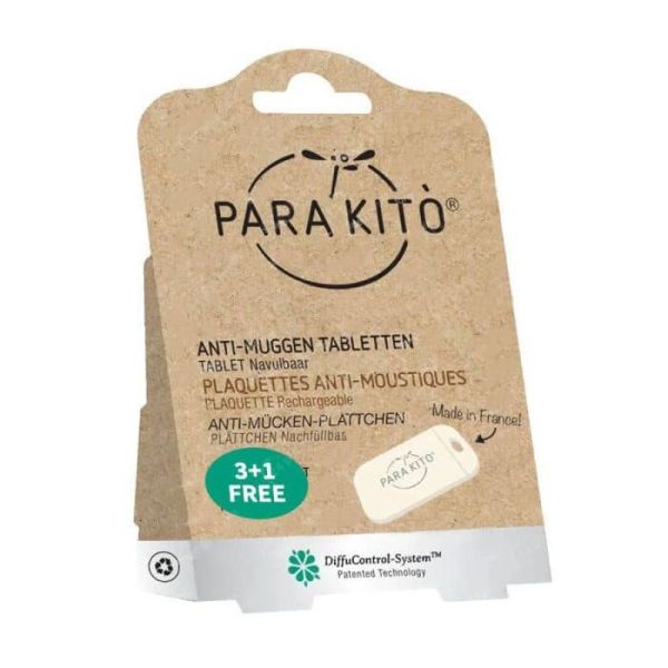 Para'kito Pack Recharges Plaquettes 3+1