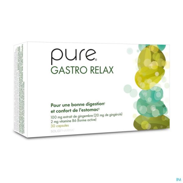 Pure Gastro Relax Gélules 30 Remplace 3518-412