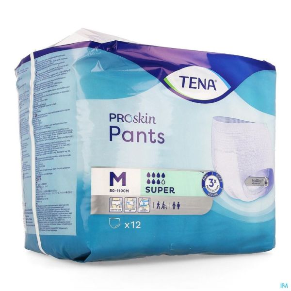 Tena proskin pants super medium 12