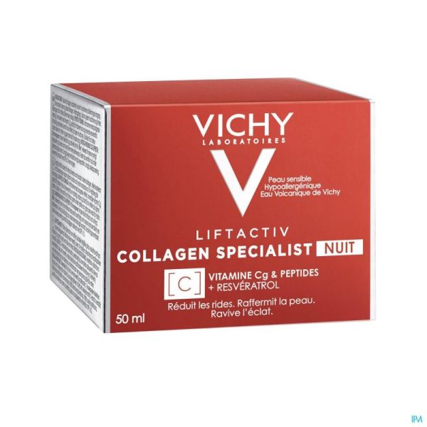 Vichy Liftactiv Collagen Specialist Crème de Nuit 50ml