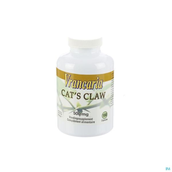 Vrancaria Cats Claw Gélules 180x500mg