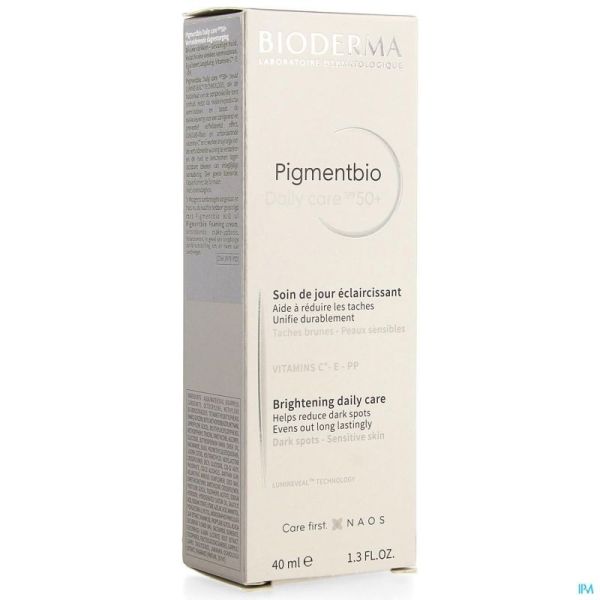 Bioderma Pigmentbio Daily Care Ip50+ Tube Pompe 40ml