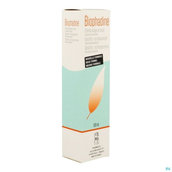 Biophadine Crème Visage/corps 100 Ml 