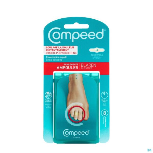 Compeed Ampoules Aux Orteils (8pcs)