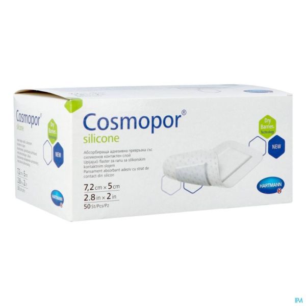 Cosmopor Silicone 7,2x 5cm 50