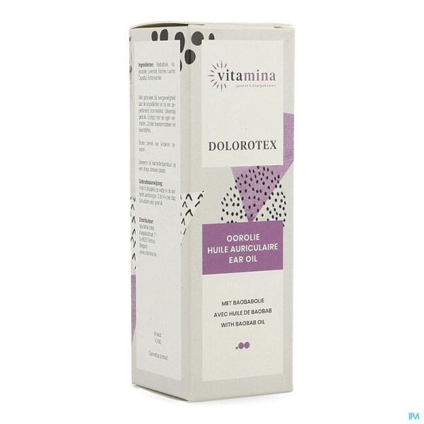 Dolorotex Huile Oreille 10ml