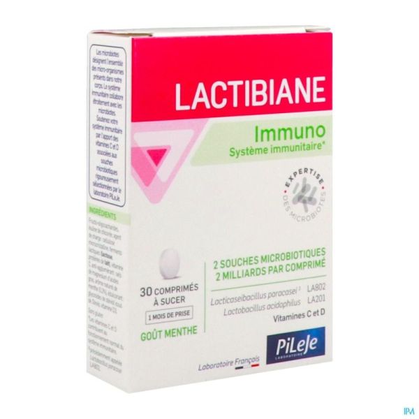 Lactibiane Immuno Comprimés A Sucer 30