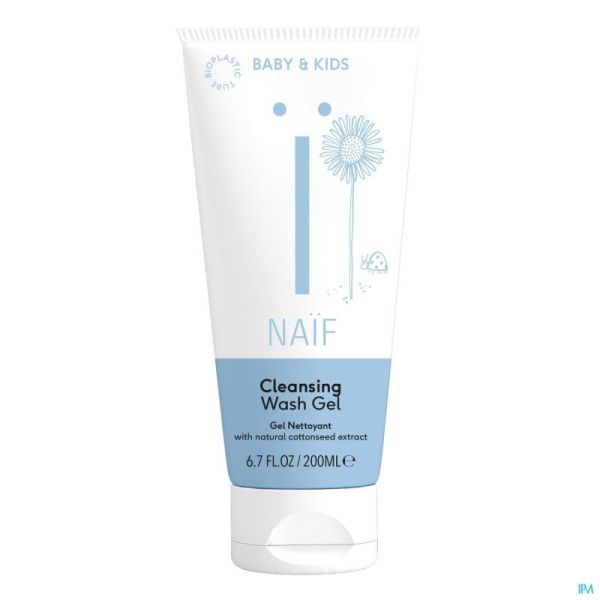 Naif Bébé Gel Nettoyant 200 Ml