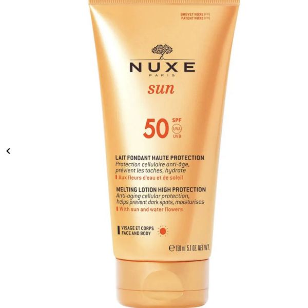 Nuxe Sun Lait Fondant Haute Protection Ip50 150ml Prix Permanent