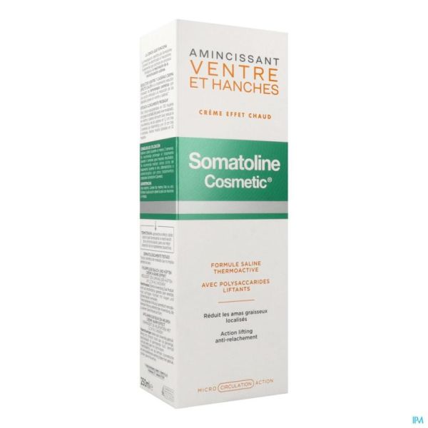 Somatoline Cosmetic Amincissant Ventre et Hanches Crème Effet Chaud 250ml Promo