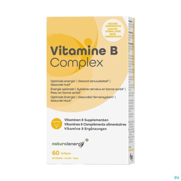Vit B Complex Nat Energy 60 Gélules