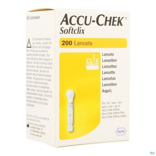 Accu Chek Softclix Lancet 3307484 200 Ai