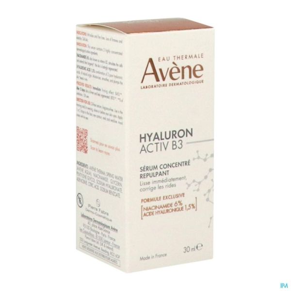 Avène Hyaluron Activ B3 Sérum Concentré Fermeté 30ml