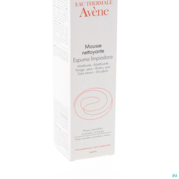 Avène Mousse Nettoyante hydratante 150 Ml