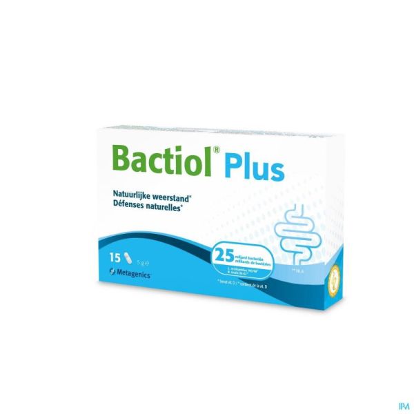 Bactiol Plus 15 Gélules Metagenics