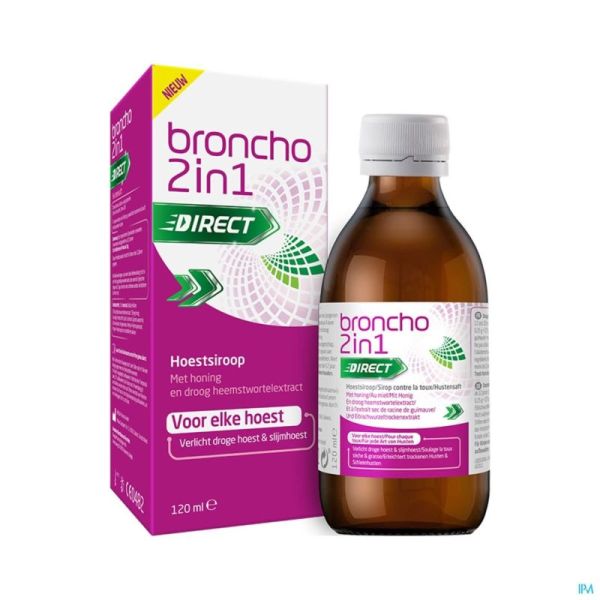 Bronchostop Bronchodirect Cough Syrup 120ml