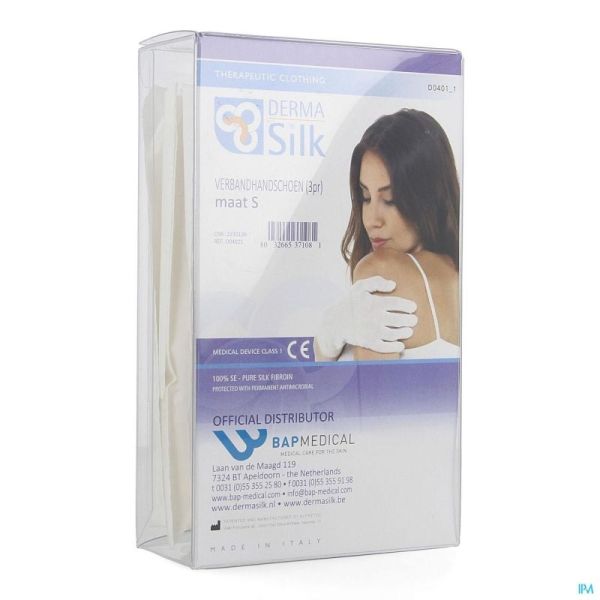 Dermasilk Gants Small 3paires 3017263