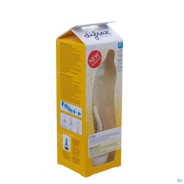 Difrax Biberon S Natural Small Blanc 250